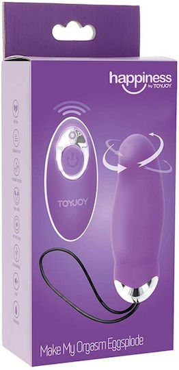 ToyJoy My Orgasm Eggsplode Vibrator Ei mit Fernbedienung 9.15cm Lila