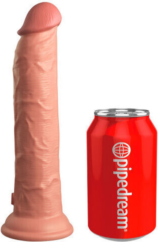 King Cock Dual Density Ρεαλιστικό Dildo με Βεντούζα Nude 23cm