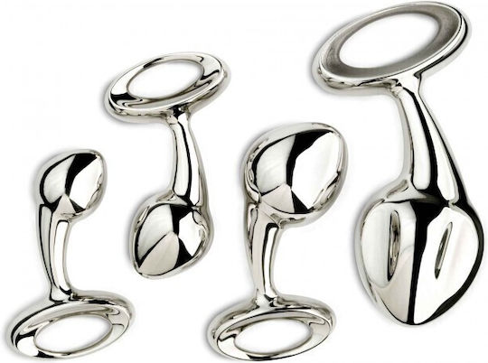 njoy Pure Plug Medium Dop Anal Mediu Silver 6cm
