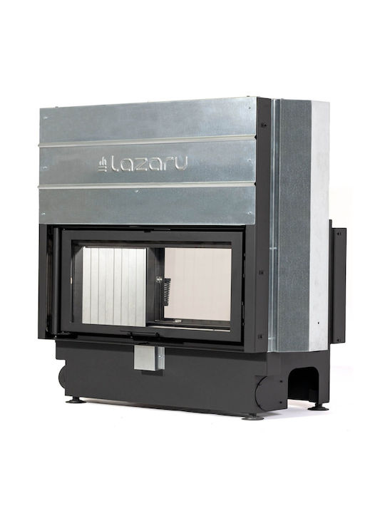 Lazaru Tunnel Premium 110/52 Wood Fireplace Insert Fan Heater with See-Through Window 14.1kW