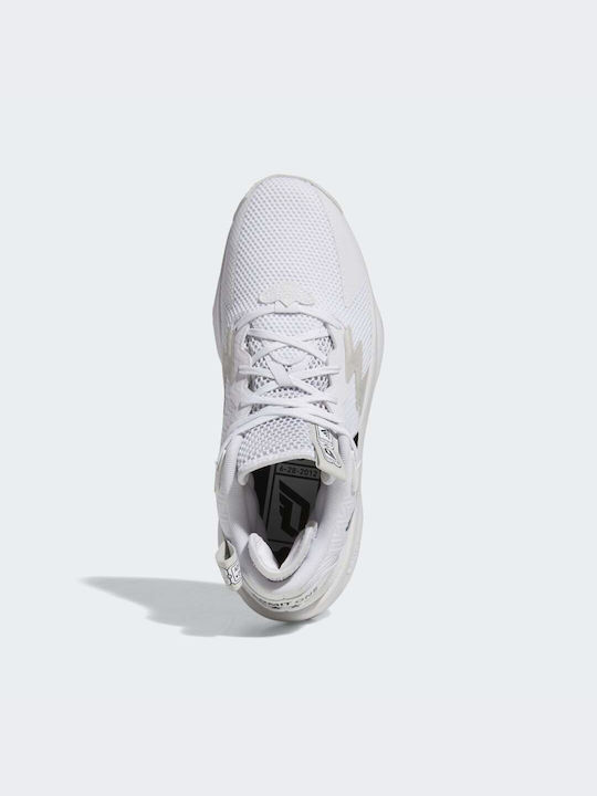 Dame 8 Ψηλά Μπασκετικά Παπούτσια Cloud White / Core Black / Grey One