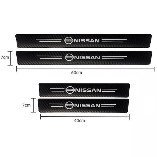 Car Interior Decorative Door Sills 4pcs