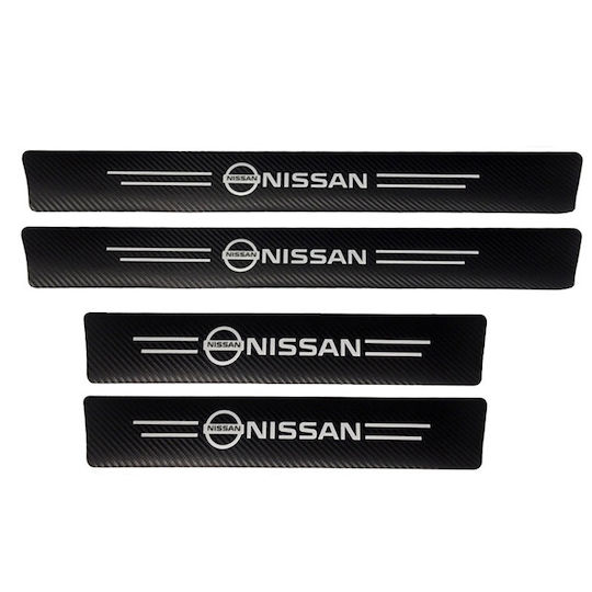 Car Interior Decorative Door Sills 4pcs