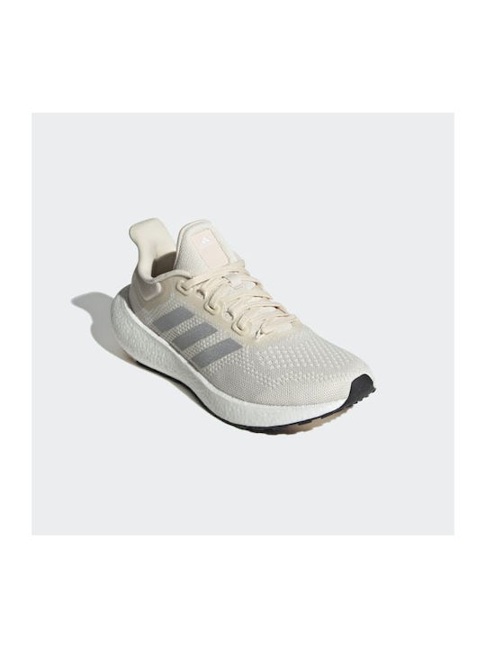 Pureboost 22 Damen Sportschuhe Laufen Beige