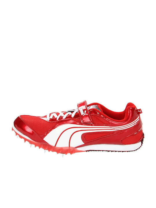 Puma Complete TFX Jump 2 Pro Sport Shoes Spikes Red