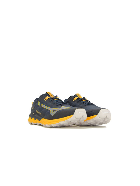 Wave Daichi 7 Ανδρικά Αθλητικά Παπούτσια Running Μαύρα