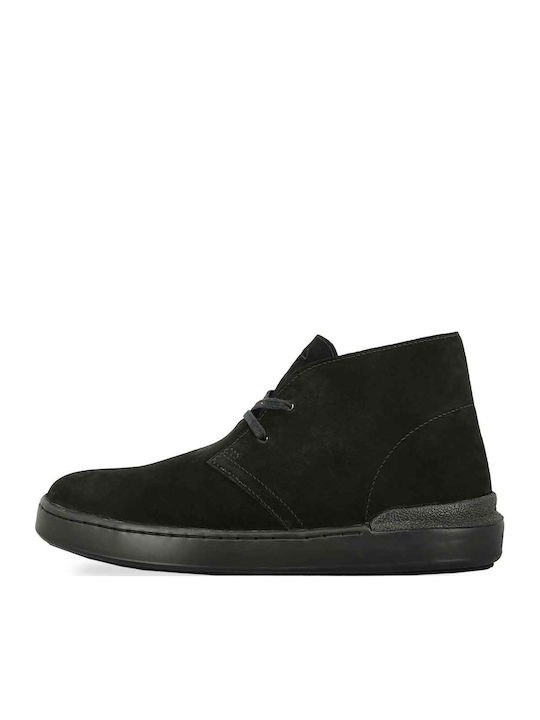 Courtlite Dbt Suede Μαύρα Ανδρικά Μποτάκια