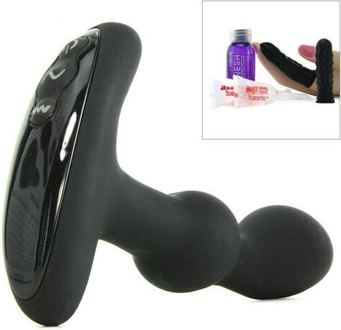Pipedream Anal Fantasy Collection P-Motion Massager Πρωκτικός Δονητής Μαύρος 13.5cm