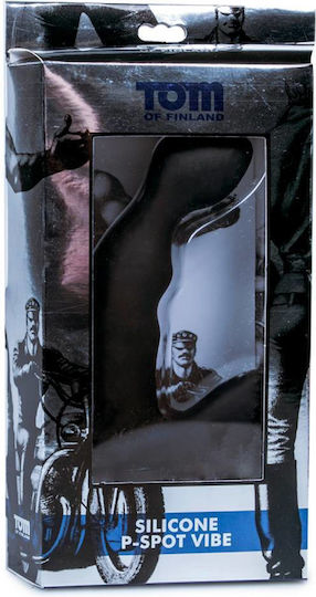 Tom of Finland P-Spot Vibe Vibrator Anal Black 12.7cm