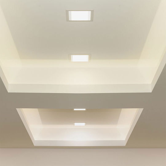 V-TAC Вграден LED Панел 18W 22.5x22.5см V-TAC Вграден LED Панел 18W 22.5x22.5см