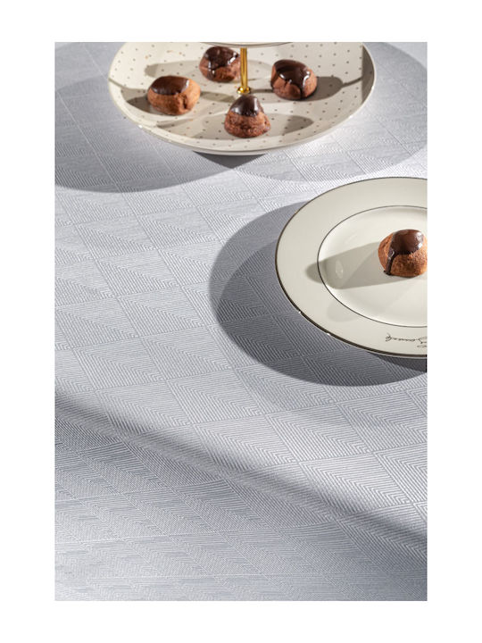 Guy Laroche Tischtuch Motion Silver 160x260cm