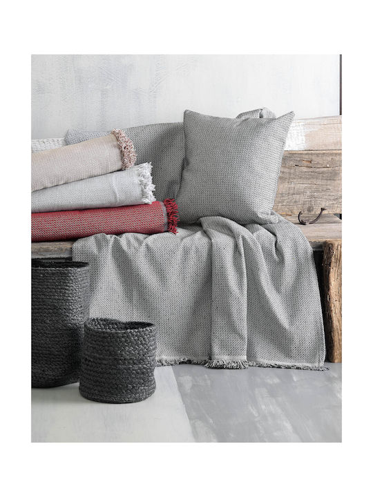 Rythmos Decorative Pillow Case Luna Grey 40x40cm.