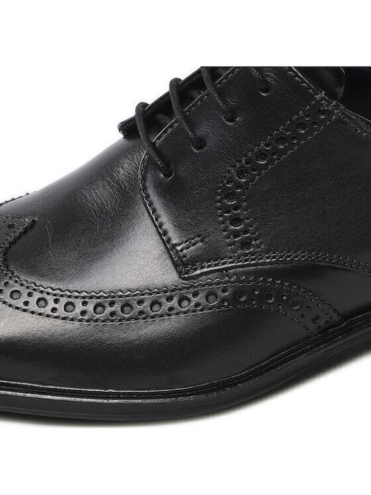 Men's Leather Oxfords Black