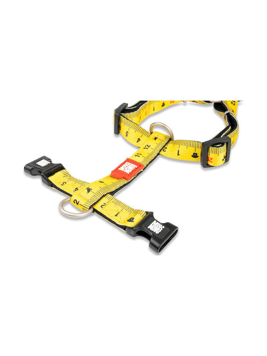 Max & Molly Нагръдник за куче Ruler Жълт Small 15мм x 41-52см MM0061