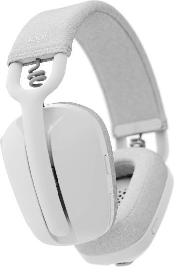 Logitech Zone Vibe 100 Wireless On Ear Multimedia Headphone with Microphone Bluetooth White