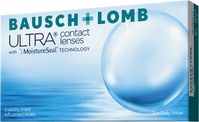 Bausch & Lomb Ultra 3 Μηνιαίοι Φακοί Επαφής Σιλικόνης Υδρογέλης