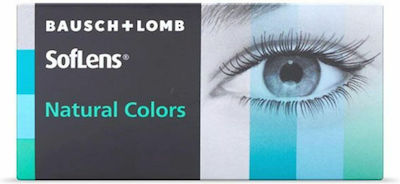 Bausch & Lomb Soflens Natural Colors 2 Μηνιαίοι Έγχρωμοι Φακοί Επαφής Υδρογέλης
