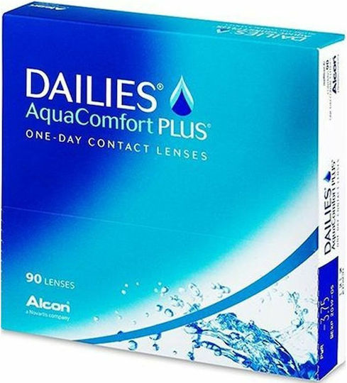 Dailies Aquacomfort Plus 90 Daily Contact Lenses Hydrogel
