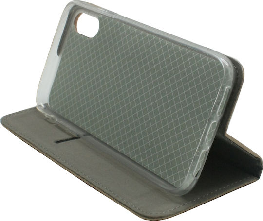 Versa Smart Magnet Book Piele artificială Rose Gold (iPhone XR)