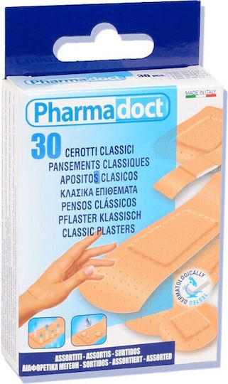Pharmadoct Αυτοκόλλητα Επιθέματα 5 Μεγέθη 30τμχ