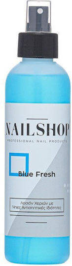 Nailshop Blue Fresh Υγρό Αντισηπτικό Χεριών 250ml