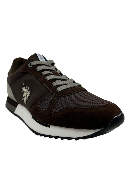 U.S. Polo Assn. BALTY001-DBR Bărbați Sneakers Maro