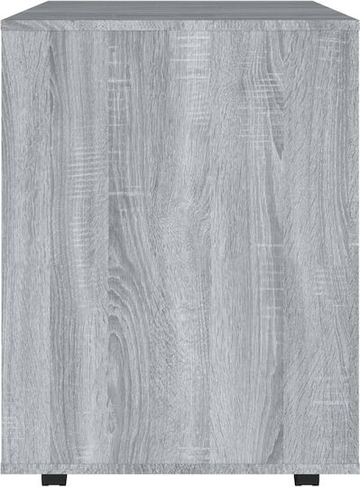 Bibliothek Grau 60x53x72cm