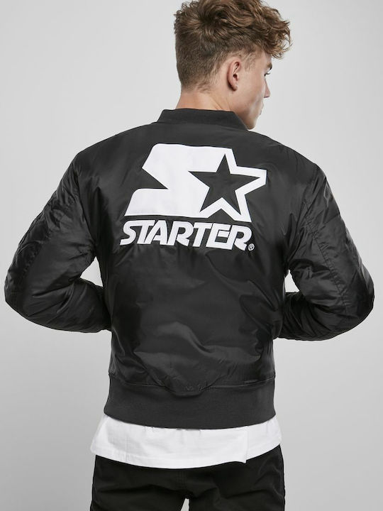 Starter Men's Bomber Jacket Black