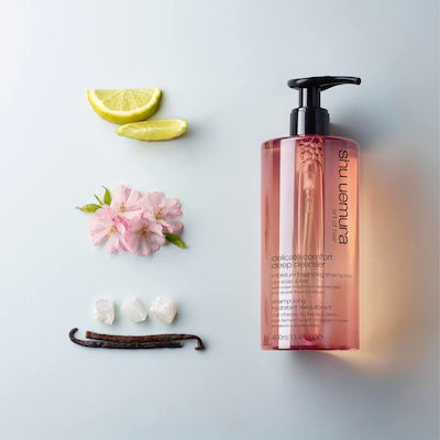 Shu Uemura Delicate Comfort Shampoos Tiefenreinigung für Trockenes Haar 1x400ml