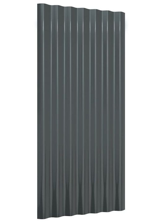 vidaXL Galvanized Roof Panel 80x36cm