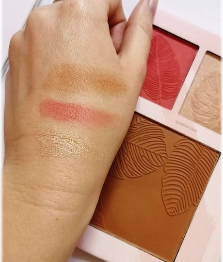 Sunkissed The Future Is Natural Palette Make-up für das Gesicht