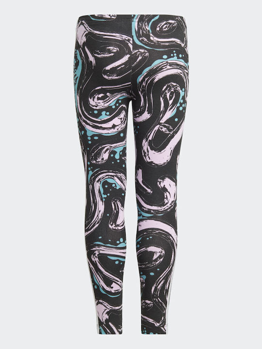 adidas Set De Îmbrăcăminte Pentru Copii Cu Jambiere Lila 2 Bucăți
