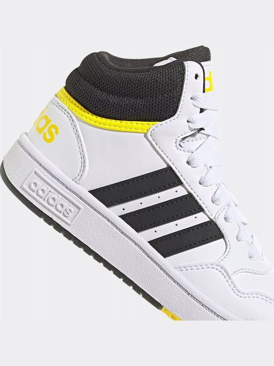 Hoops Mid 3.0 Παιδικά Sneakers High Λευκά