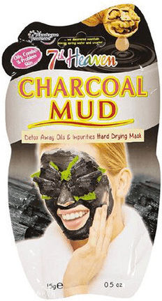 Montagne Jeunesse 7th Heaven Mud Peel Detox Away Μάσκα Ομορφιάς Προσώπου για Απολέπιση με Ενεργό Άνθρακα 15gr
