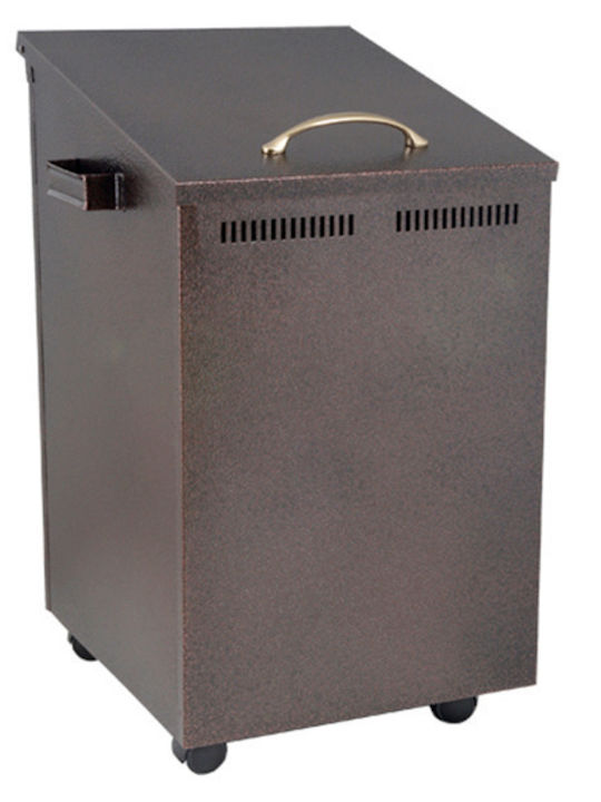 Viometal LTD Toronto 1070 Metallisch Box Holzlagerung 36x44x64cm Rust
