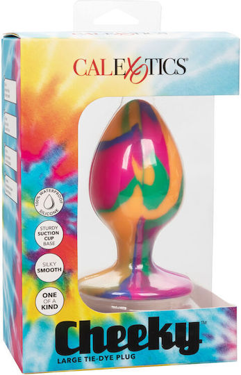 Calexotics Cheeky Tie-Dye Anal Plug Groß