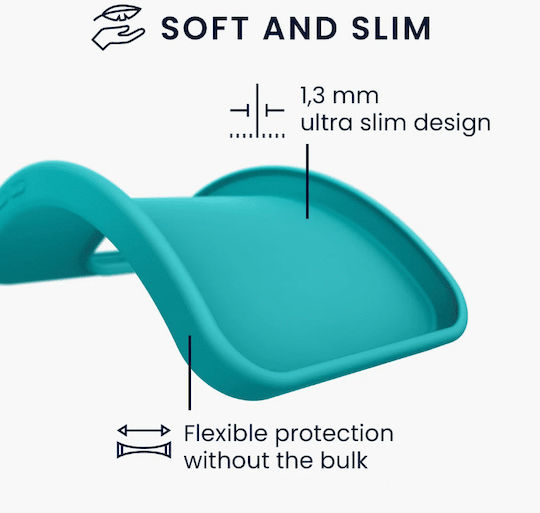 KWmobile Back Cover Silicone Petrol Matt (Galaxy M13)
