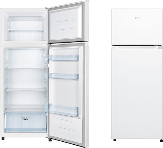 Gorenje Ψυγείο Δίπορτο 206lt Υ143.4xΠ55xΒ54.2εκ. Λευκό RF4141PW4