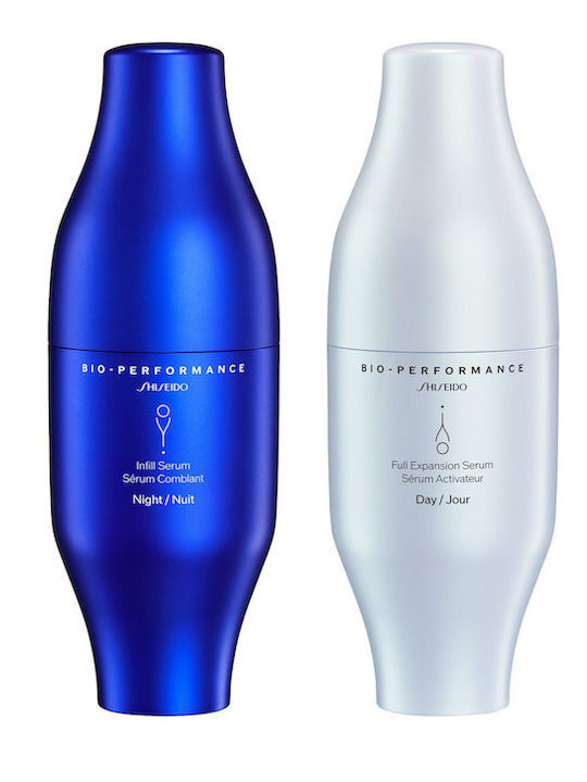 Shiseido Bio Performance Skin Filler Serum Duo Комплект за грижа за кожата за Против стареене 2бр