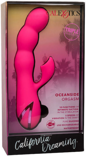 Calexotics Oceanside Orgasm Αναρροφητής Αιδοίου με Δόνηση Pink