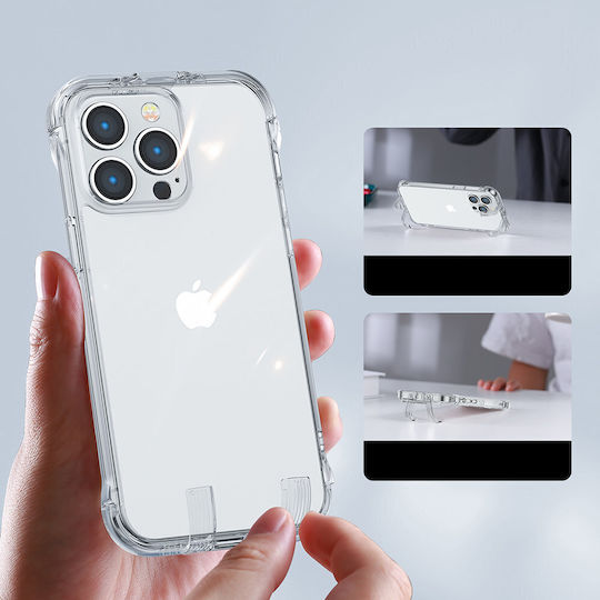 Joyroom Armored Задна корица Силикон Прозрачен (iPhone 14)