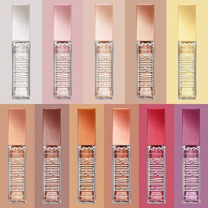 NYX Professional Makeup Ultimate Glow Shots Eye Shadow in Liquid Form 09 Mango Moment 7.5ml