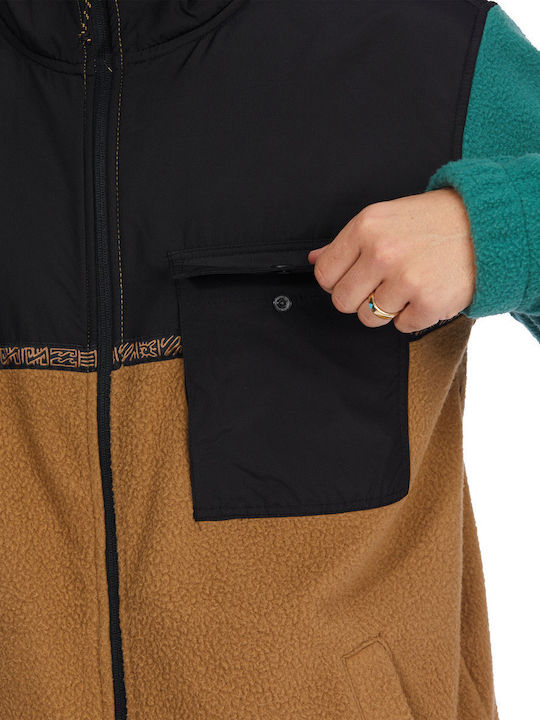 Boundary Men's Fleece Cardigan Multicolored