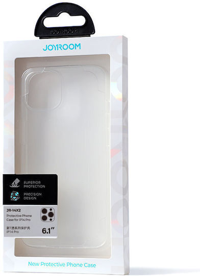 Joyroom 14X Umschlag Rückseite Silikon Transparent (iPhone 14 Pro)