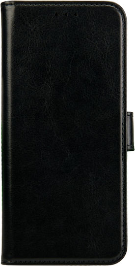 Rosso Element Wallet Synthetic Leather Black (Motorola Moto G42)