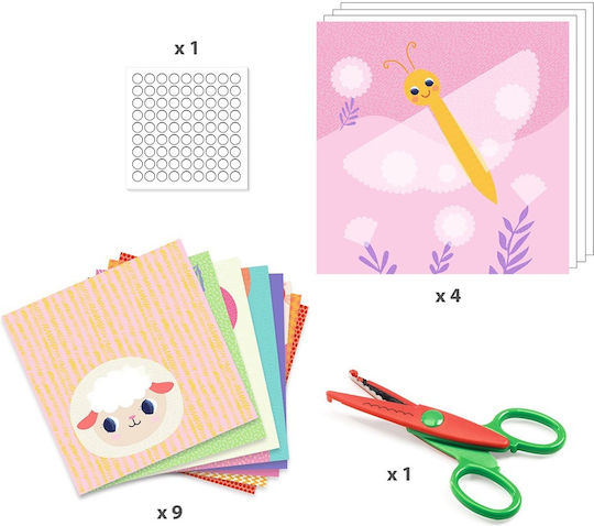 Djeco Collage für Kinder 3+ Jahre alt+ Jahre