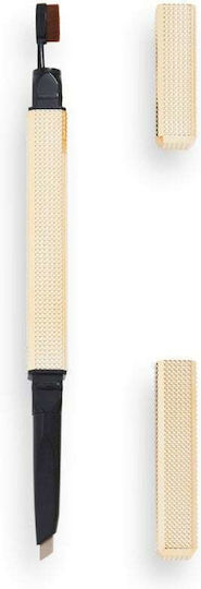 Revolution Beauty Pro Rockstar Brow Styler Молив За Вежди Средно Кафяв 0.25гр