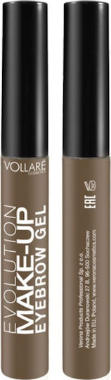Vollare Cosmetics Evolution Make-Up Gel Pentru Sprâncene Gel Pentru Sprâncene Castaniu Deschis 7ml