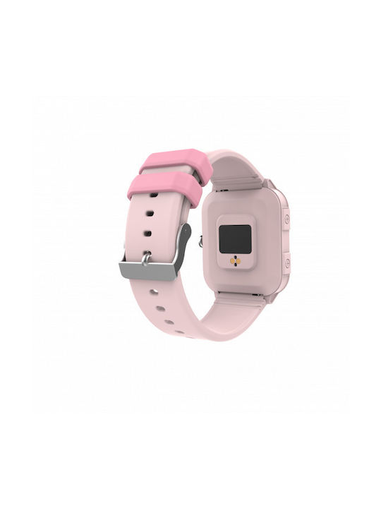 Forever Igo 2 Kinder Smartwatch mit GPS und Kautschuk/Plastik Armband Rosa