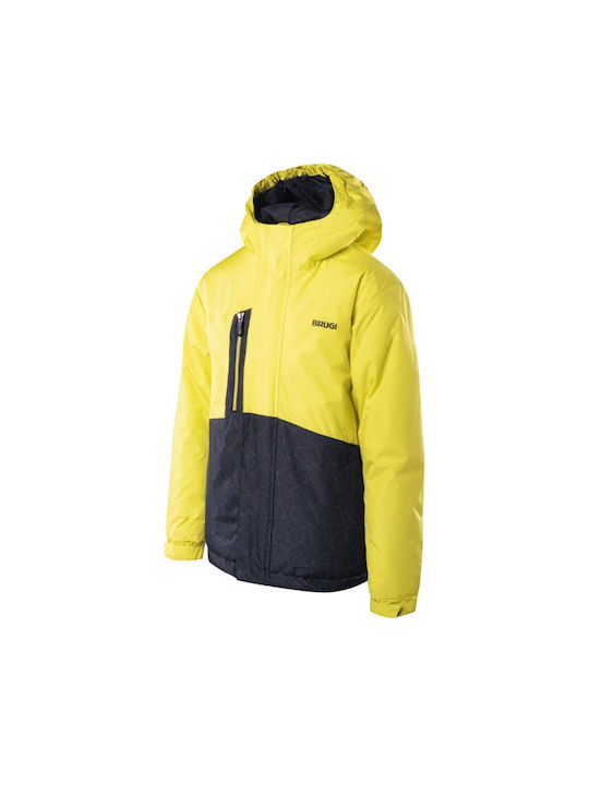 Brugi Kids Casual Jacket short Hooded Yellow